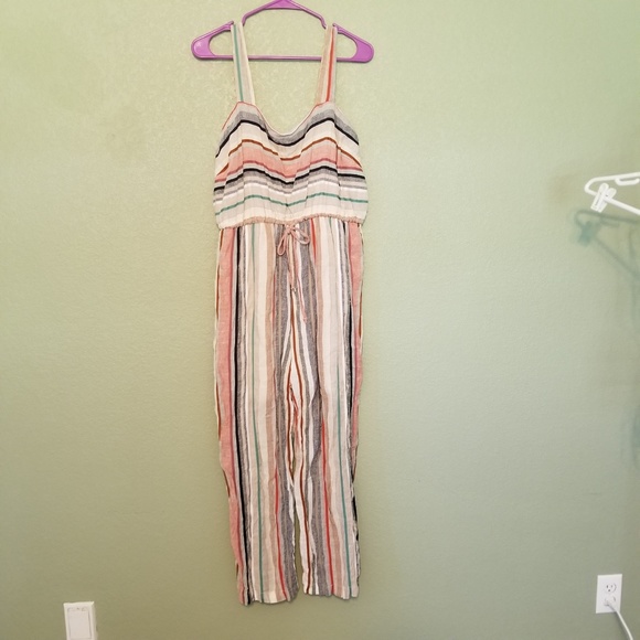 Dresses & Skirts - 🐠3/$20 Women's Striped Wide Leg Jumpsuit